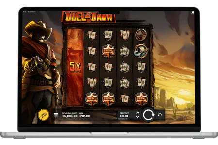 Duel at Dawn demo spelskärm