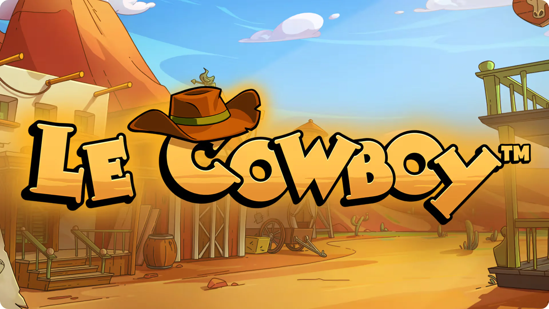 Le Cowboy slot från Hacksaw Gaming